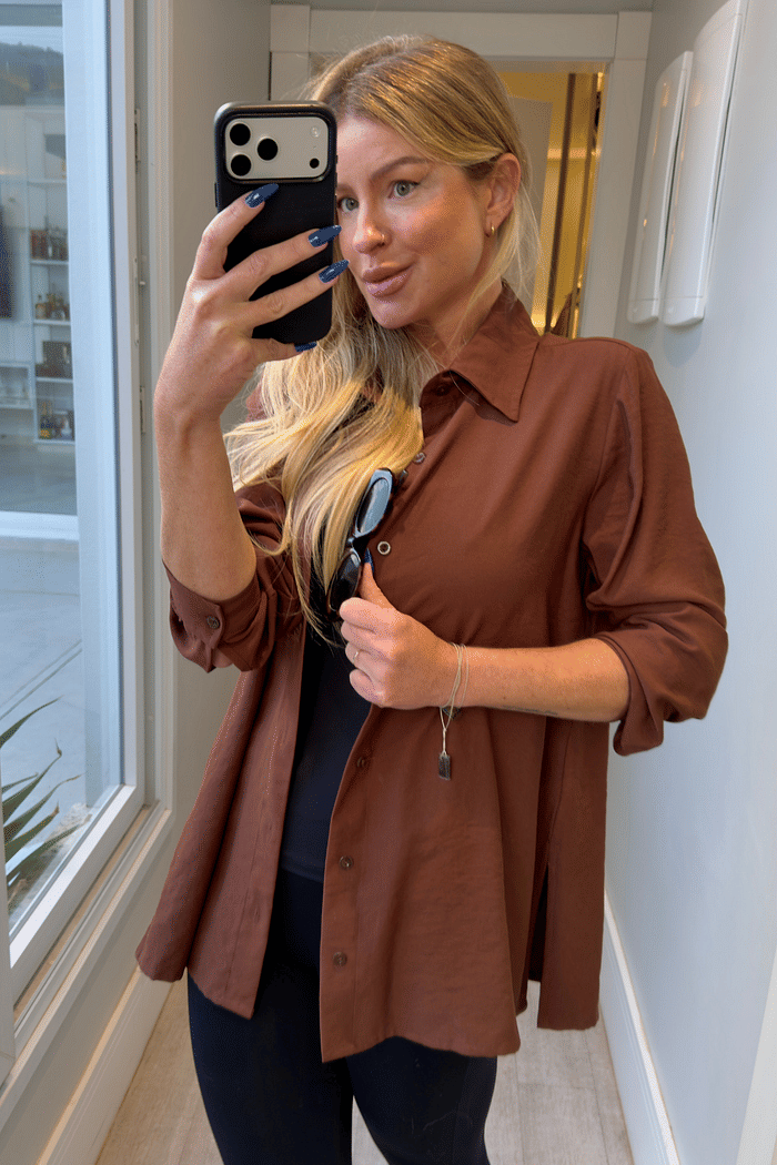 Camisa em viscolinho Samanta