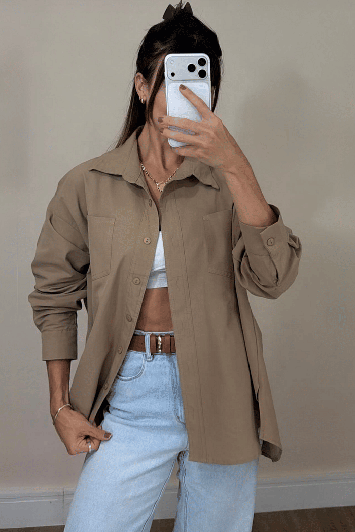 Camisa viscolinho Dariana