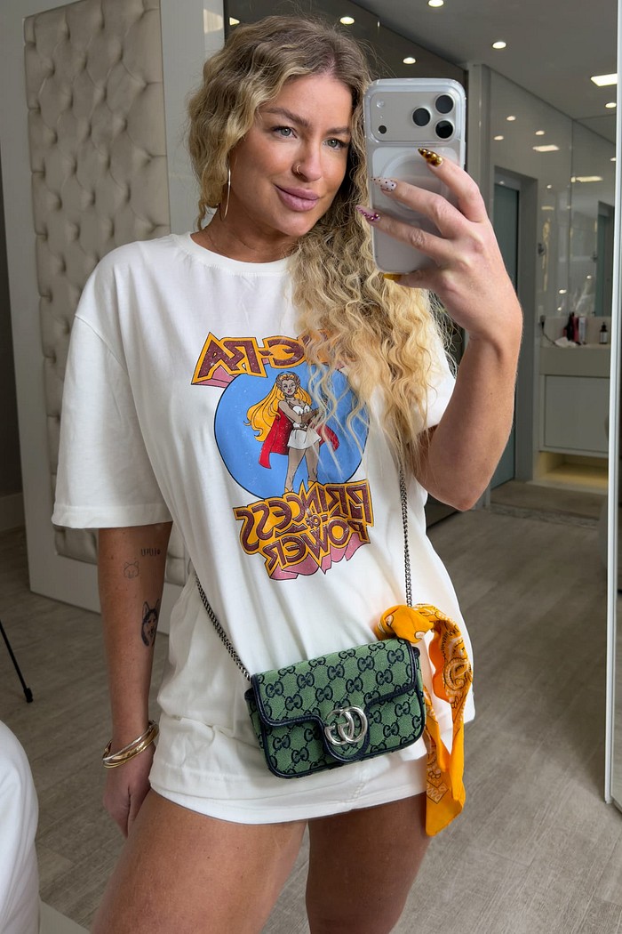 Lenço triangular Amarelo