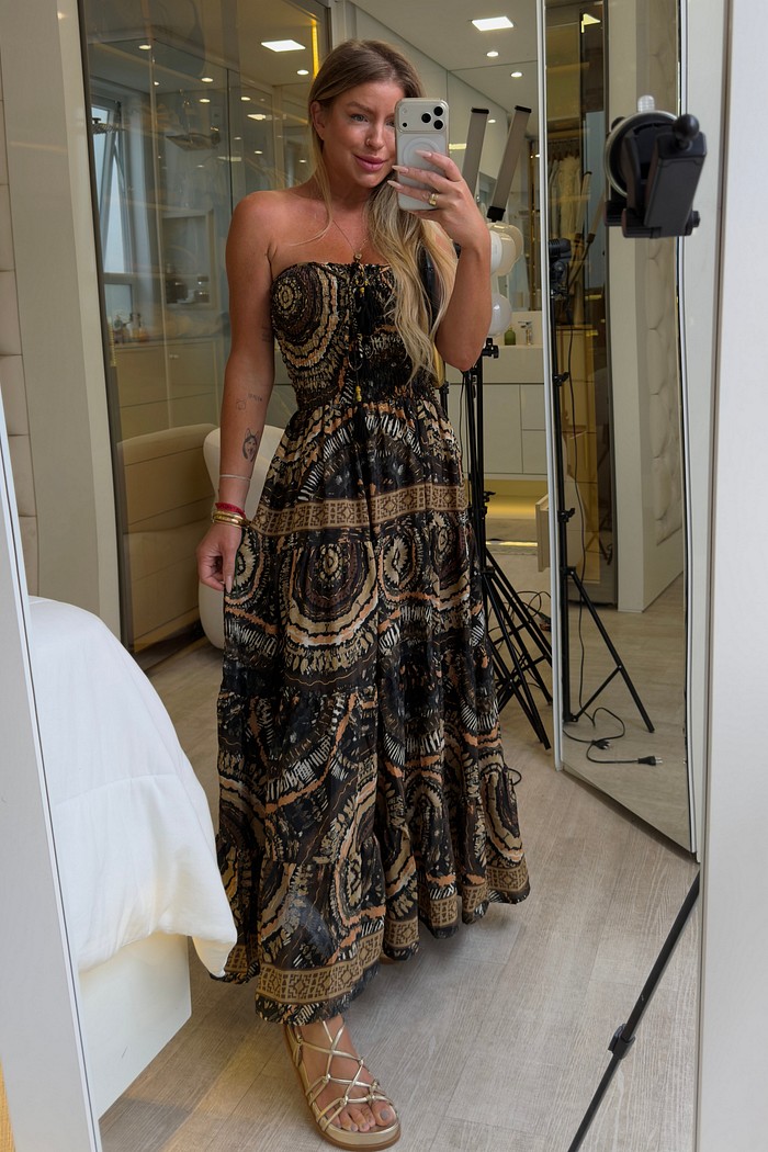 Vestido longo Indiano