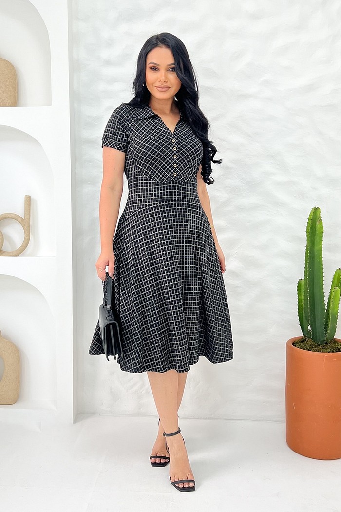 Vestido Viscolycra Soltinho 8483