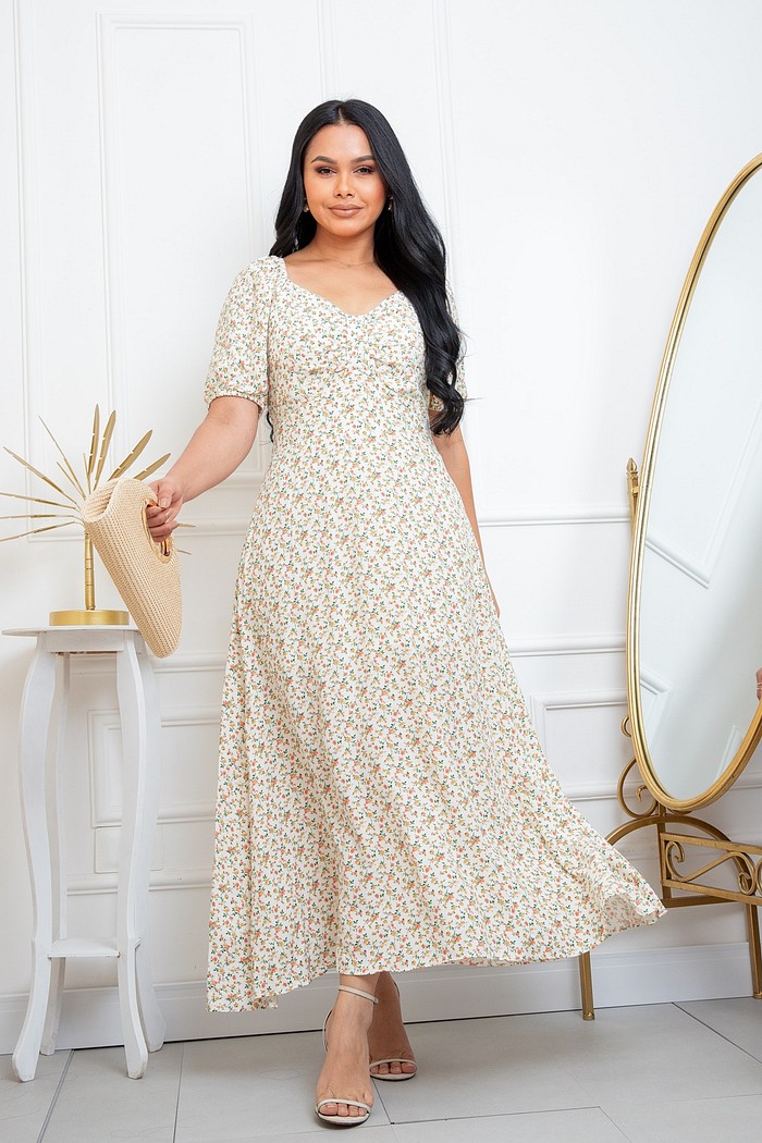 Vestido Decote Princesa