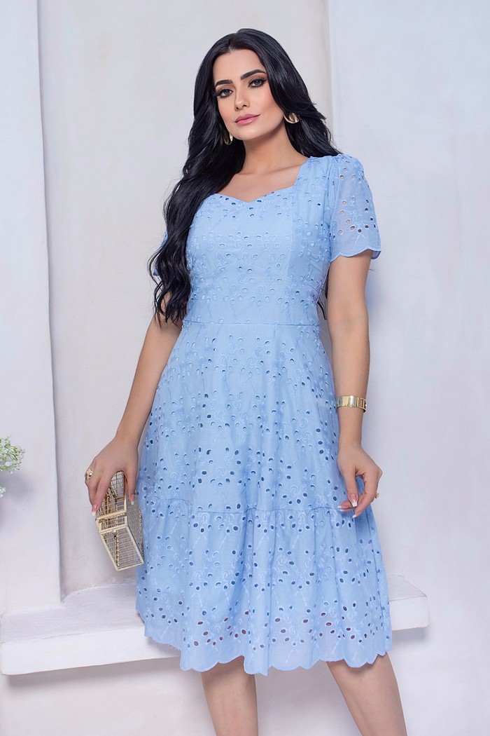 Vestido Lese Algodão