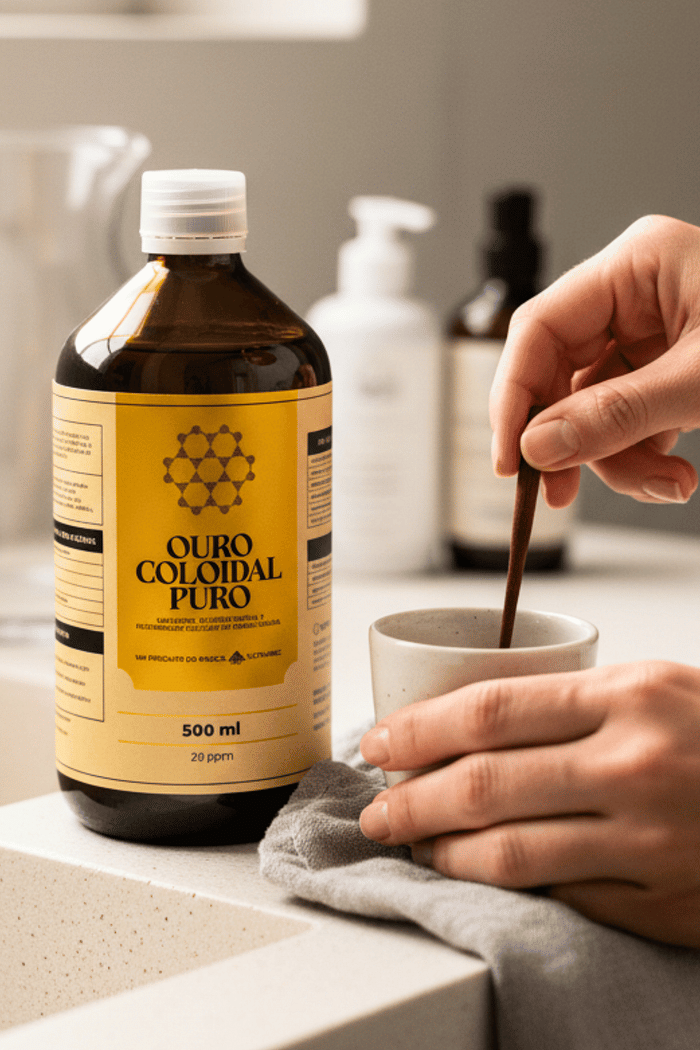 Ouro Coloidal Puro Ultramel – 20 ppm | 500ml