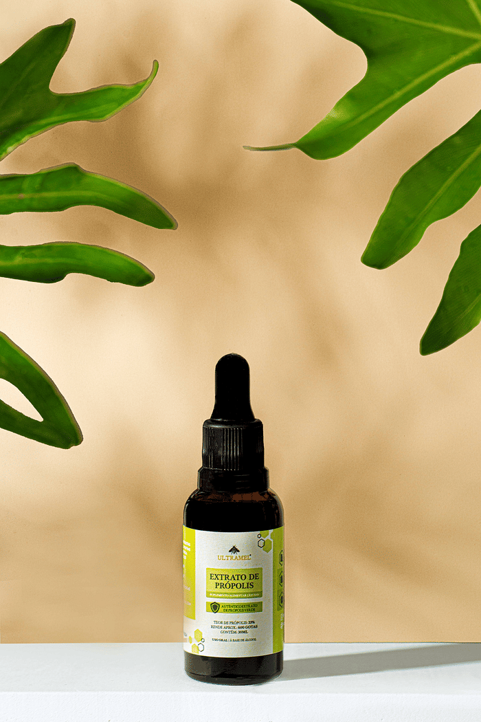 Própolis Verde 12% Base Álcool de Cereais Orgânico - 30ml