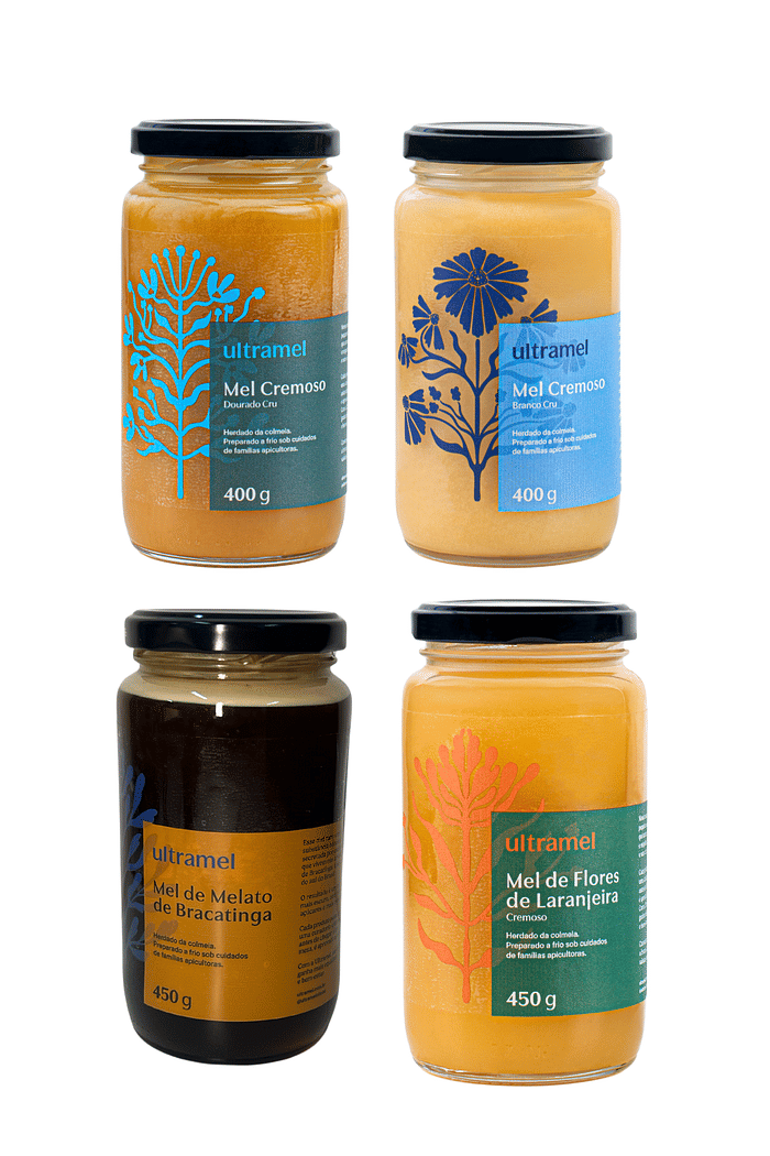 Kit com 4 Méis Especiais