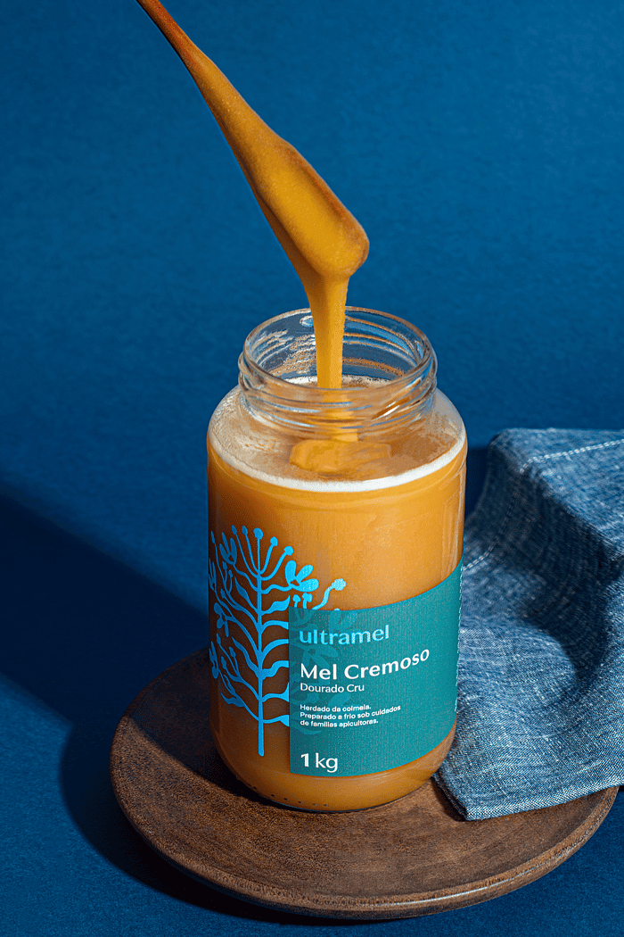 Ultramel - Mel Cru Cremoso Dourado 1kg