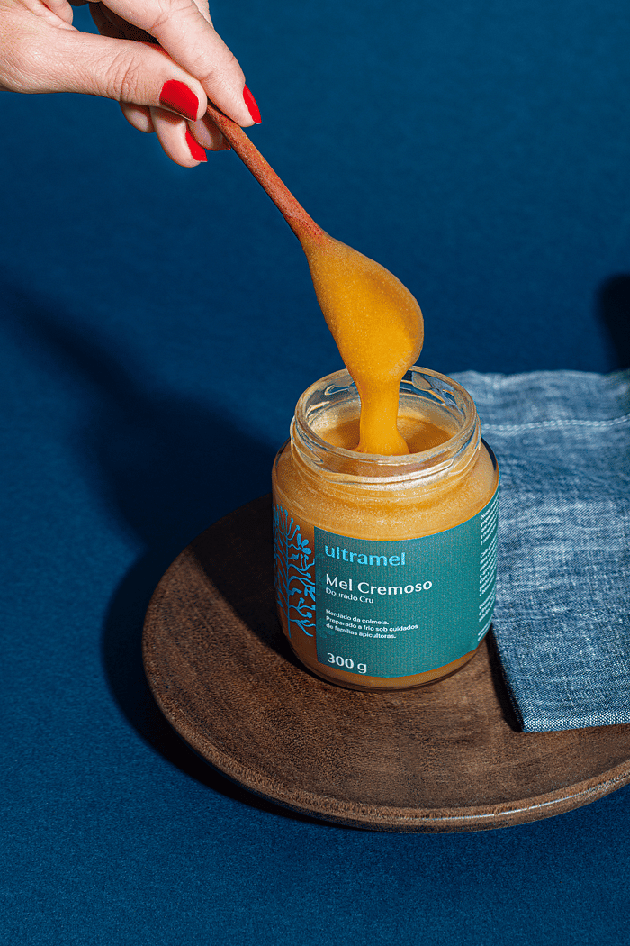 Ultramel - Mel Cru Cremoso Dourado 300g