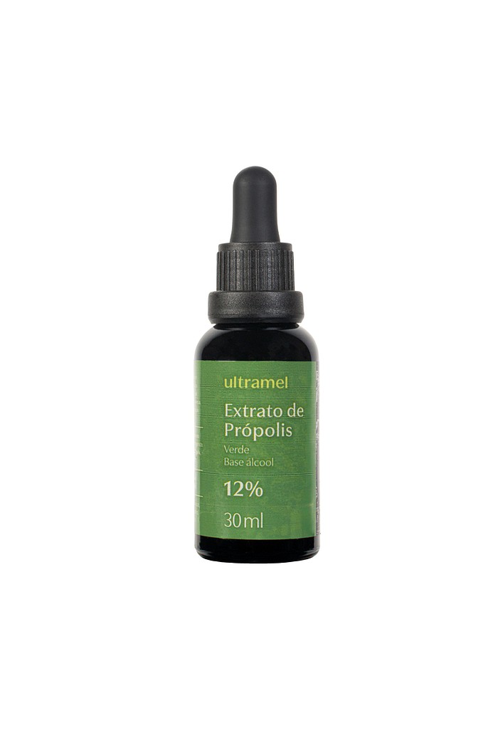 Própolis Verde 12% Base Álcool de Cereais - 30ml