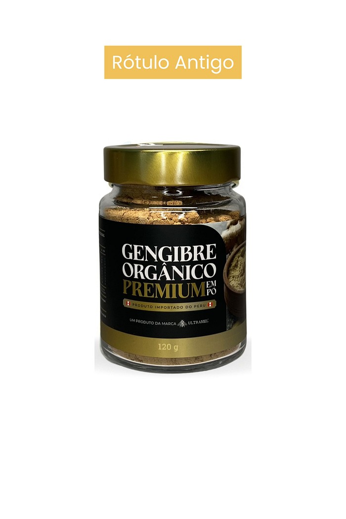 Gengibre orgânico Premium - 120g