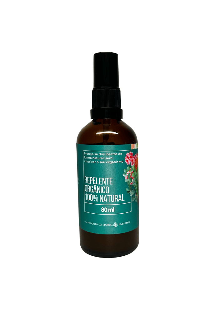 Repelente Orgânico 100% Natural - 80ml