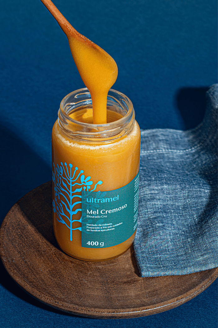 Ultramel - Mel Cru Cremoso Dourado 400g