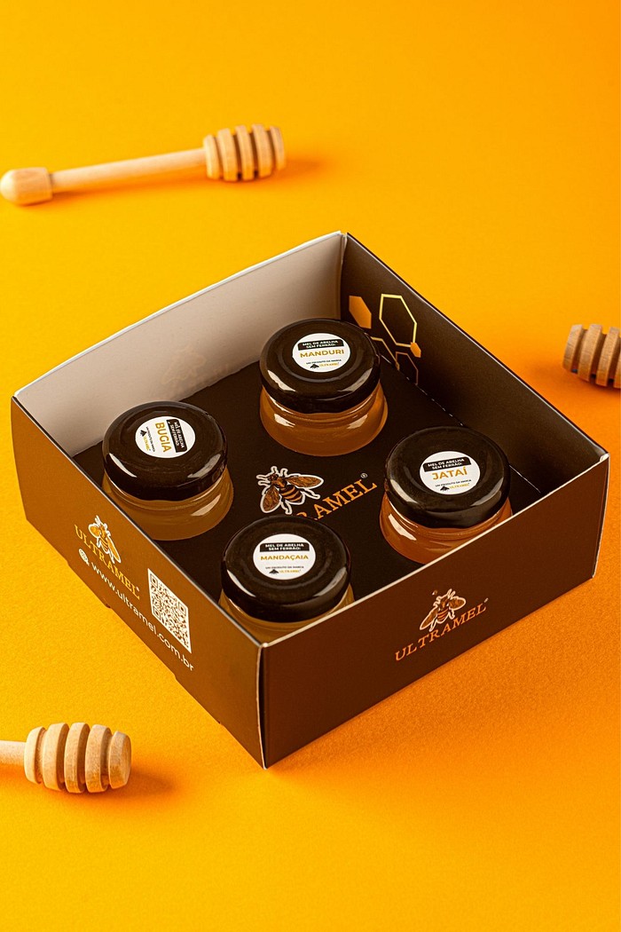 Coleção Méis Nativos - 4 tipos de 40g cada