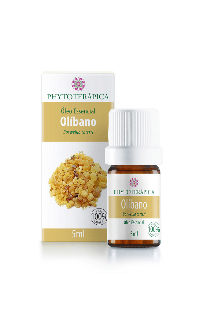 Óleo Essencial Puro de Olíbano (Boswellia carteri) 5ml