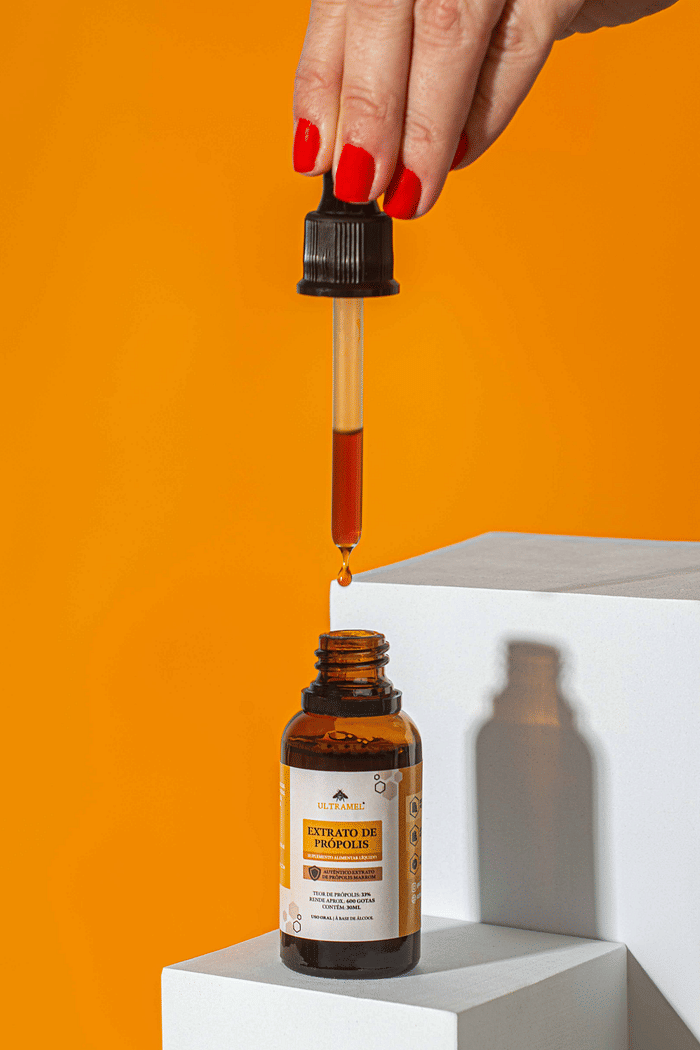 Própolis Marrom 30% Base Álcool de Cereais - 30ml