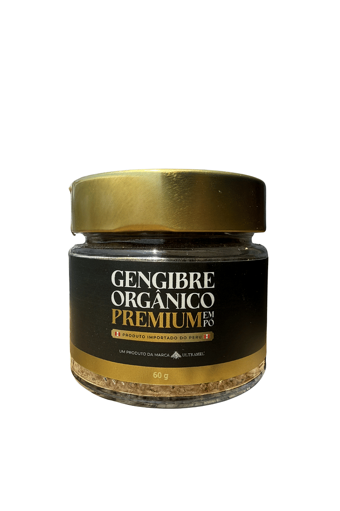 Gengibre Orgânico Premium - 60g