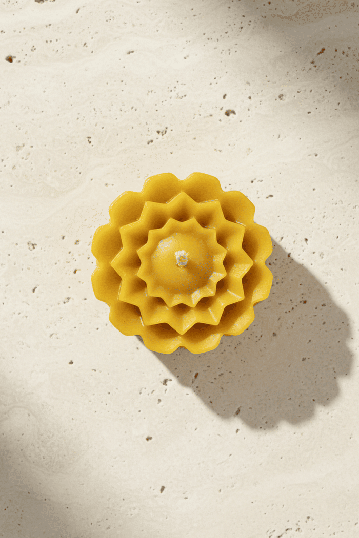 Vela Pura de Cera de Abelha - Mandala