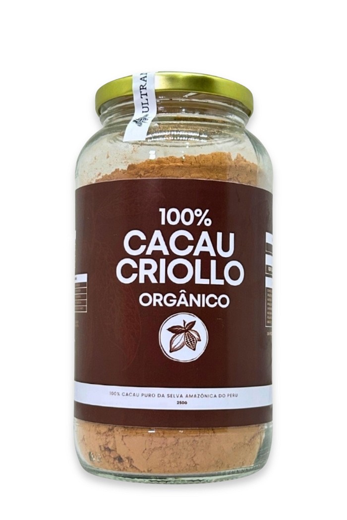 100% Cacau Criollo Orgânico