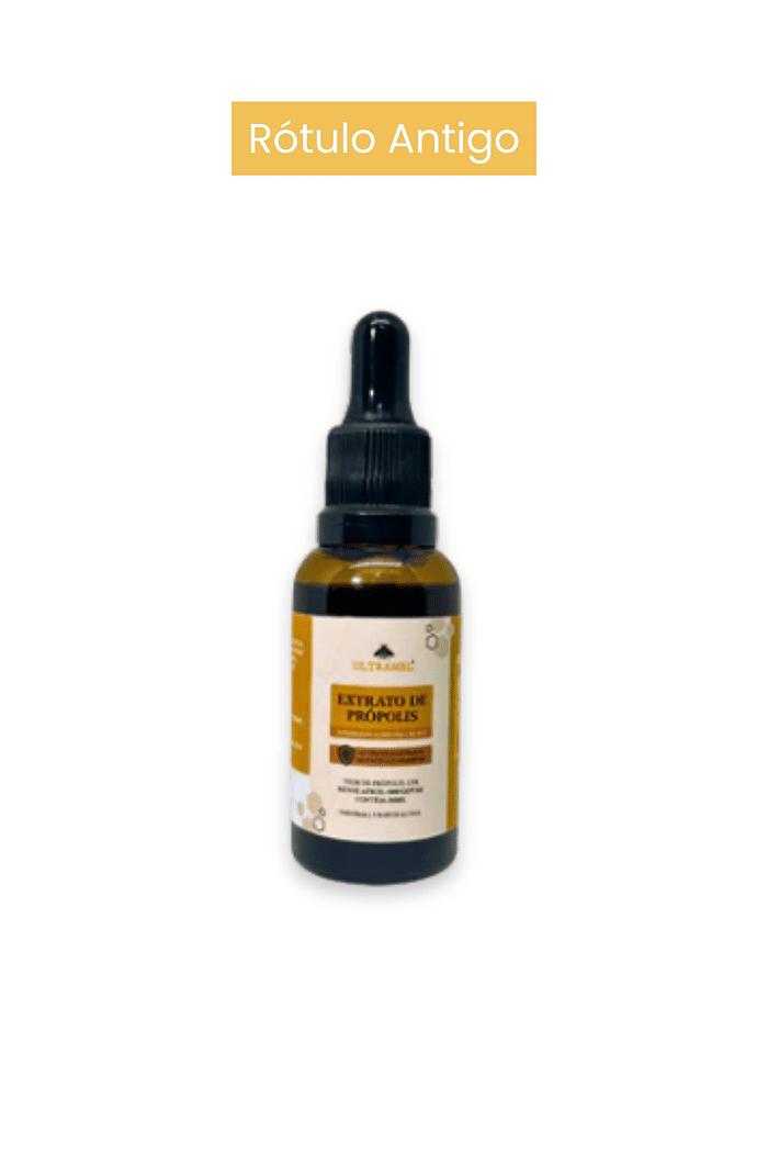 Própolis Marrom 30% Base Álcool de Cereais - 30ml