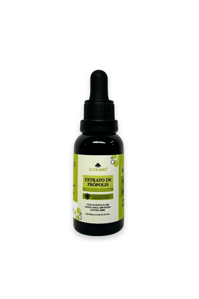 Própolis Verde 30% Base Álcool de Cereais - 30ml