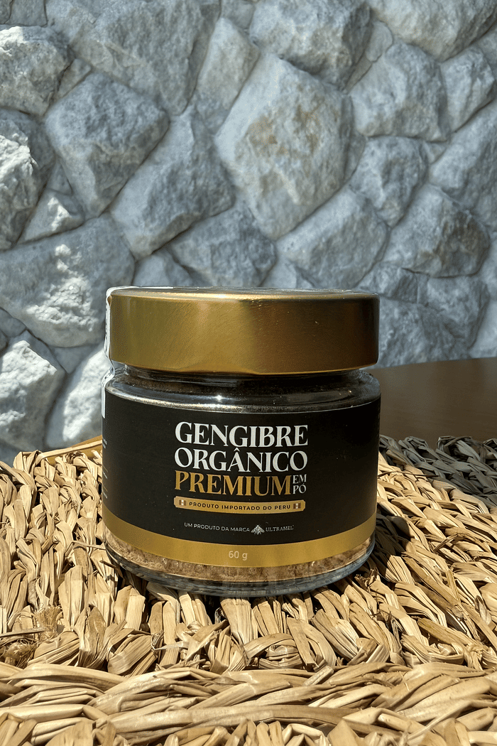 Gengibre Orgânico Premium - 60g