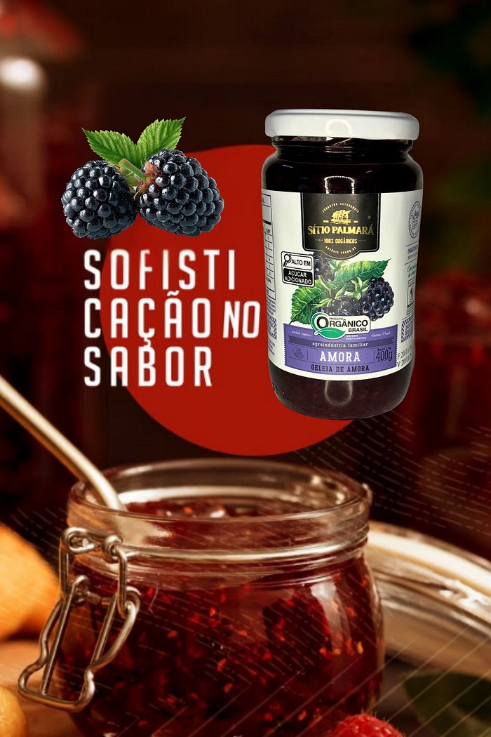 Geleia de Amora Orgânica – 400g