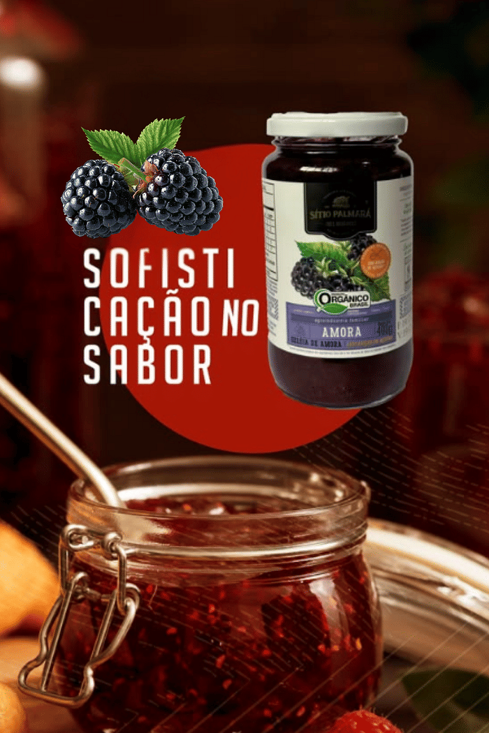 Geleia de Amora Orgânica – 400g