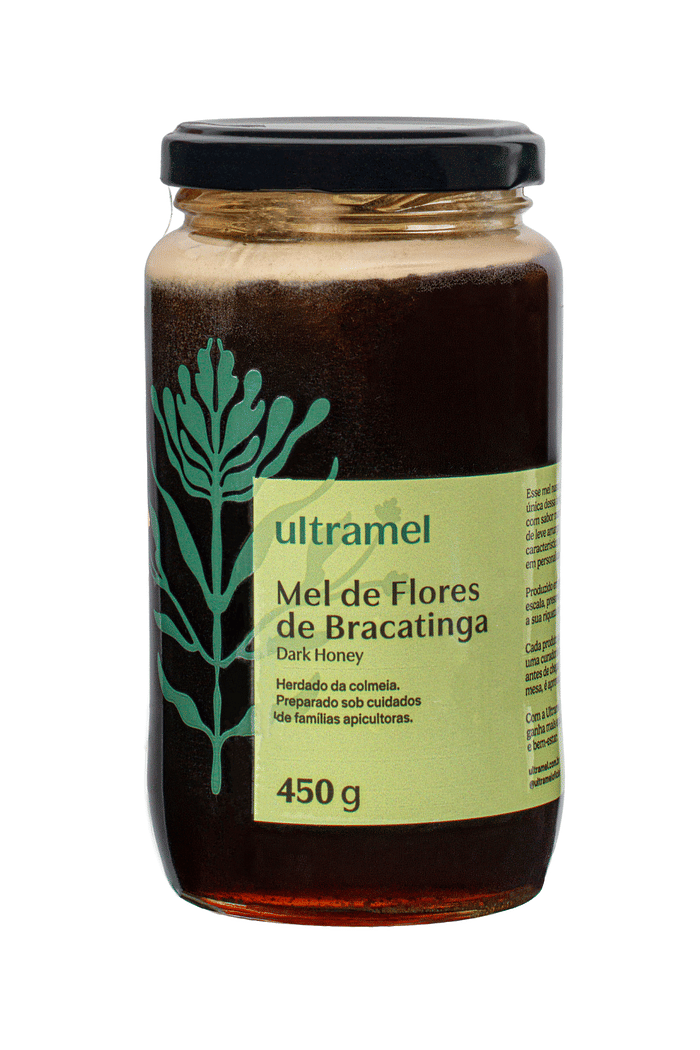 Mel da Flor da Bracatinga - Dark Honey - 450g