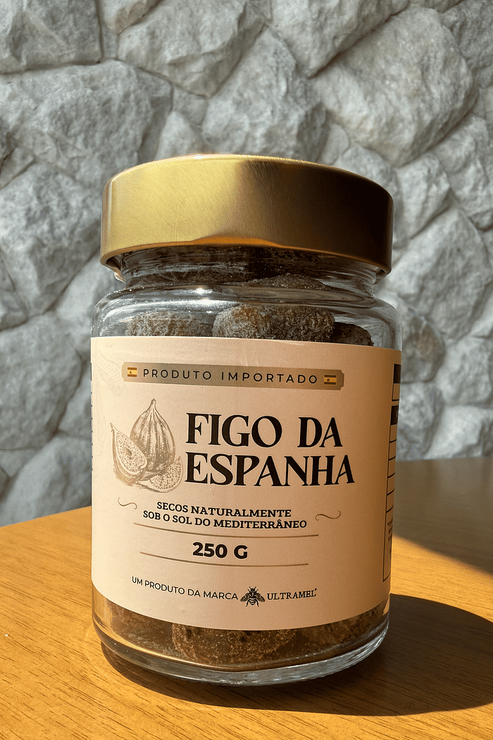 Figo da Espanha seco sob o sol do Mediterrâneo - 250g