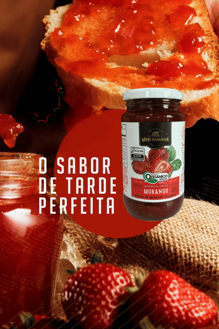 Geleia de Morango Orgânica – 400g