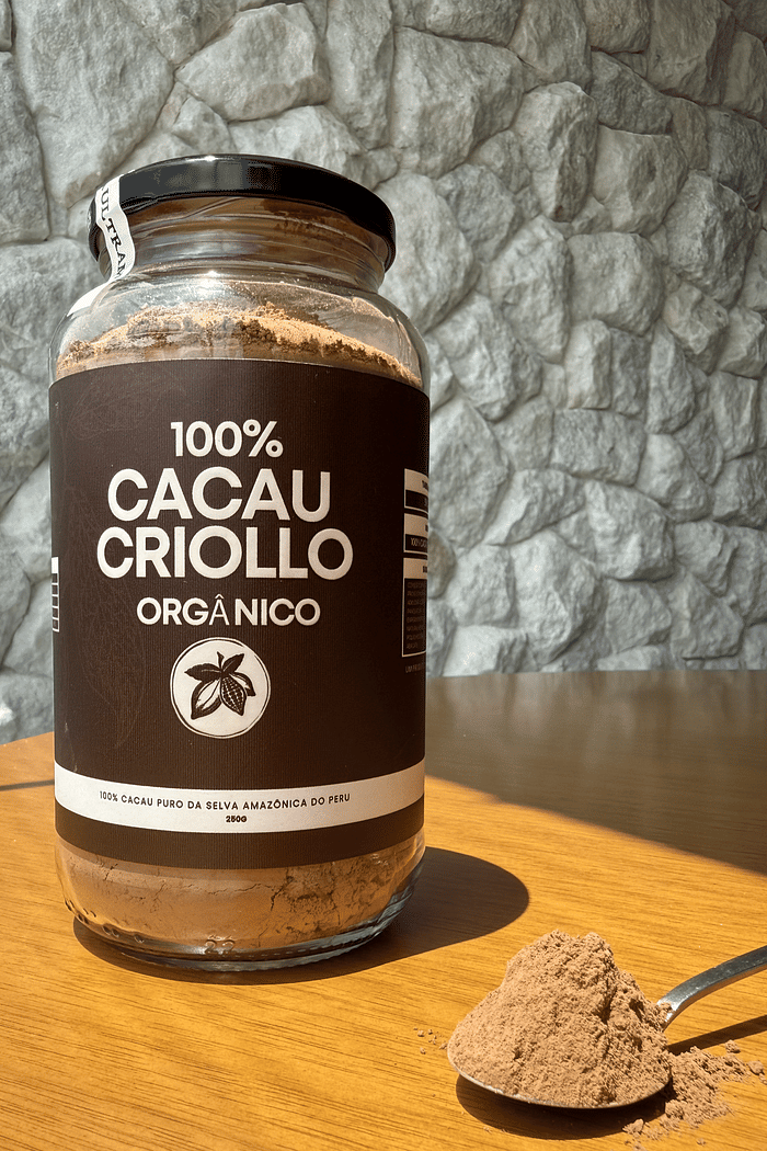 100% Cacau Criollo Orgânico