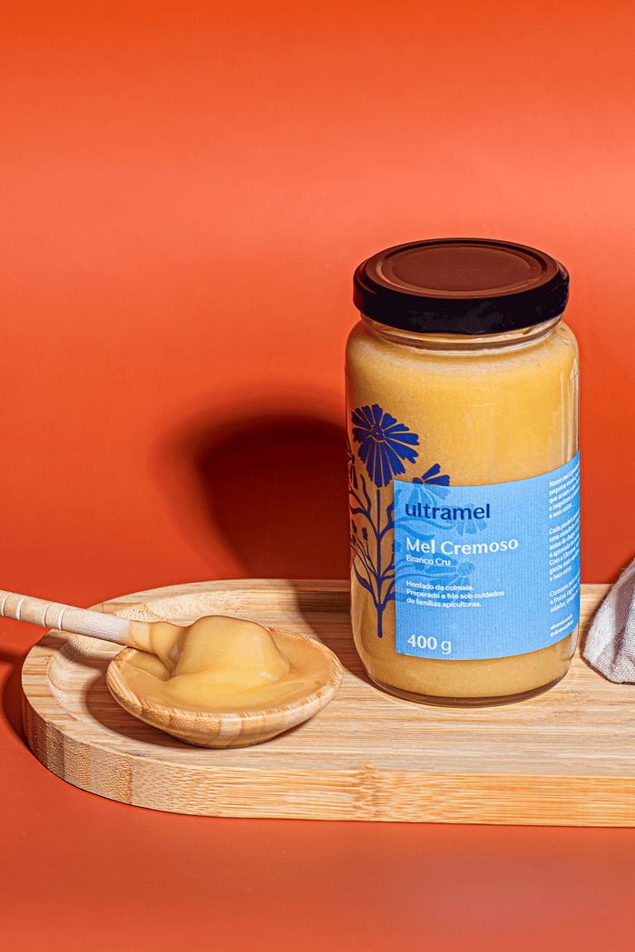 Ultramel - Mel Cru Cremoso Branco 400g
