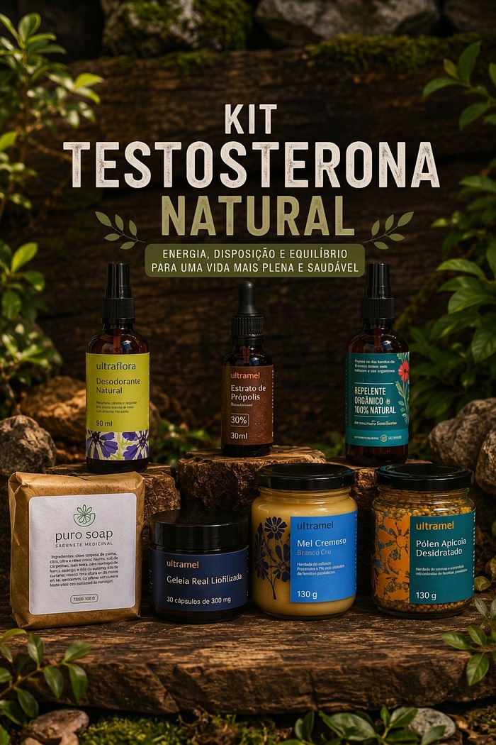 Kit Testosterona Natural