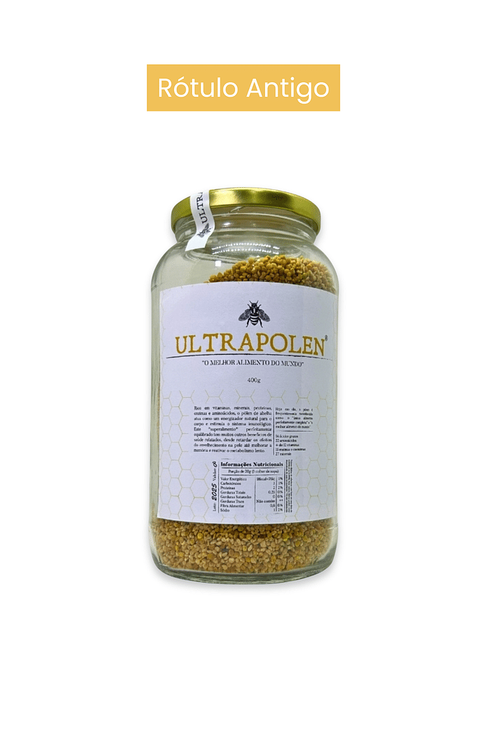 Ultrapólen – Pólen artesanal desidratado a frio 500g