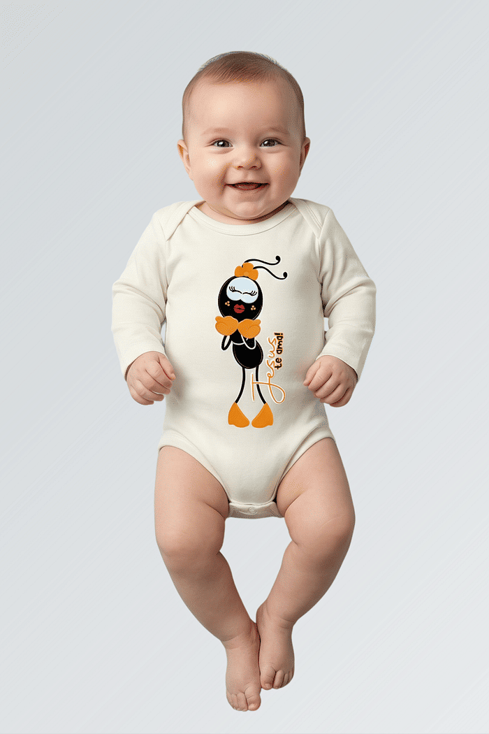 BODY JESUS TE AMA MANGA LONGA