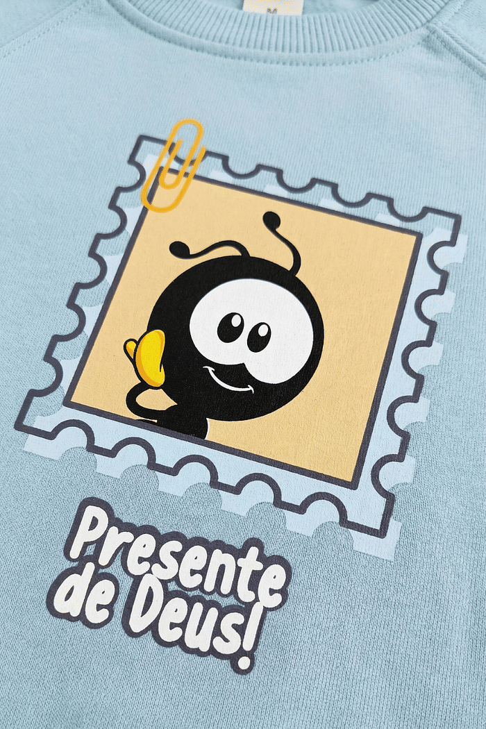 CONJUNTO MOLETOM PRESENTE DE DEUS