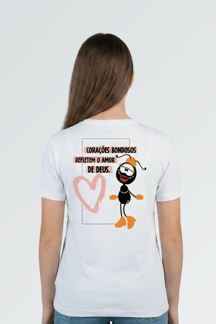 CAMISETA CORAÇÕES BONDOSOS