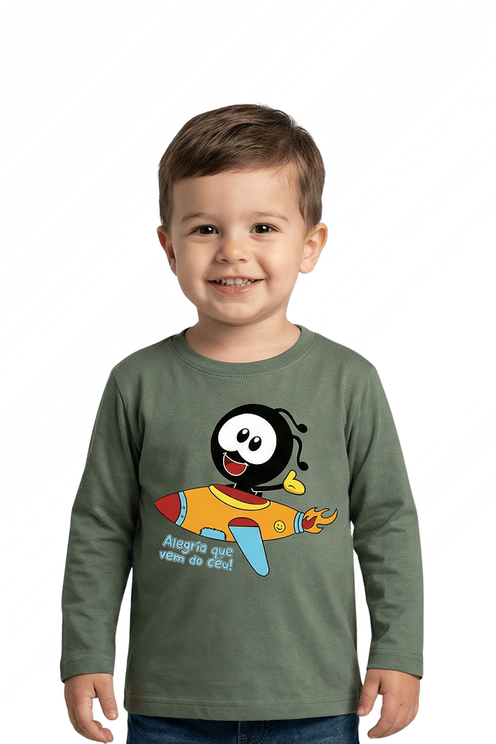 CAMISETA ALEGRIA MANGA LONGA