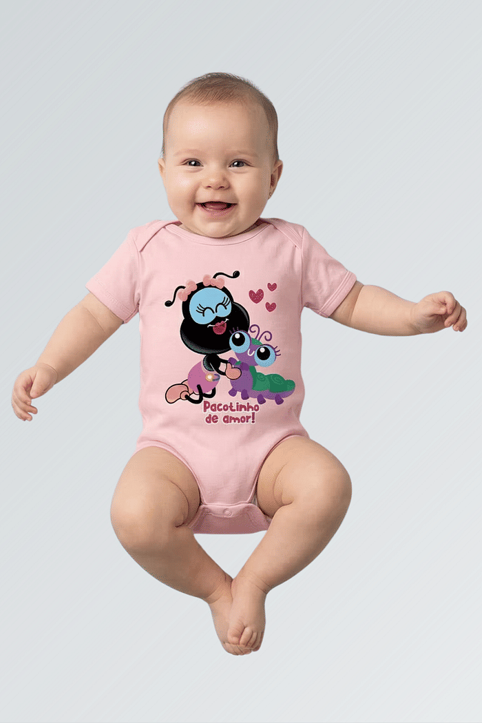 CONJUNTO 3 PEÇAS PACOTINHO DE AMOR