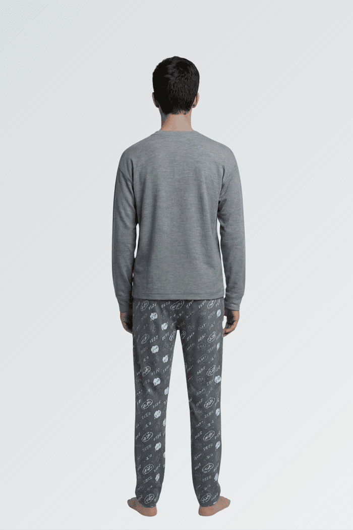 PIJAMA DESCANSO EM TI MANGA LONGA MASCULINO