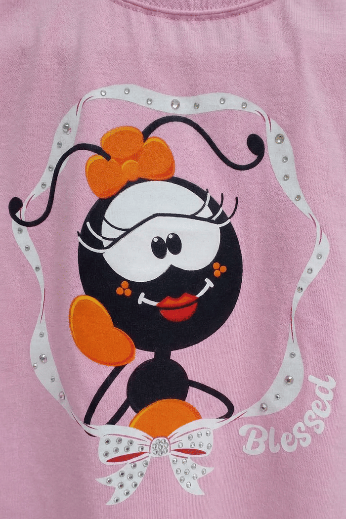 CAMISETA KIDS BLESSED MANGA LONGA