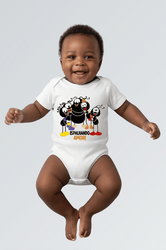 CONJUNTO 3 PEÇAS ESPALHANDO AMOR