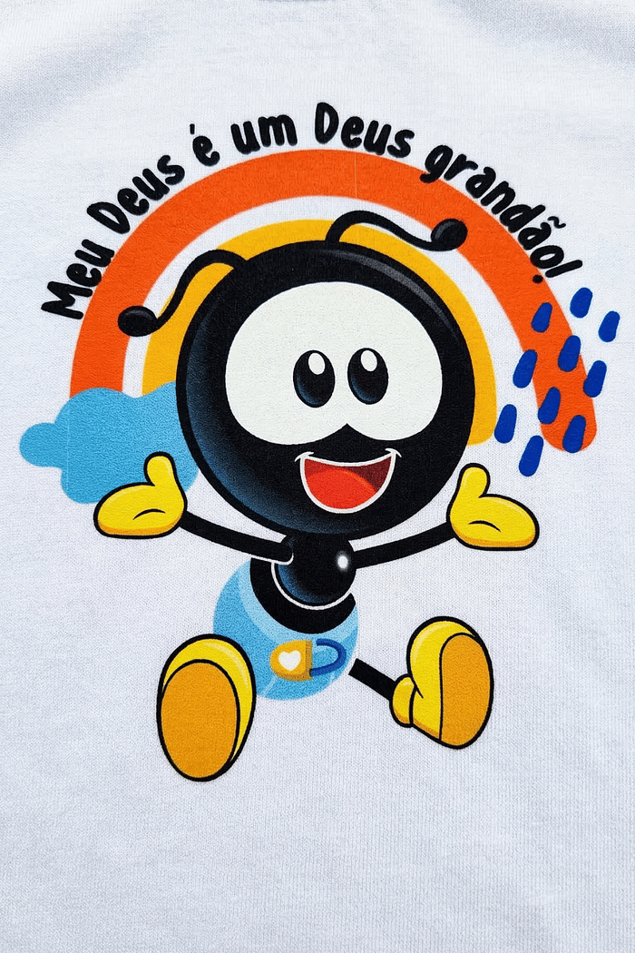 CAMISETA DEUS GRANDÃO MANGA LONGA MASCULINA