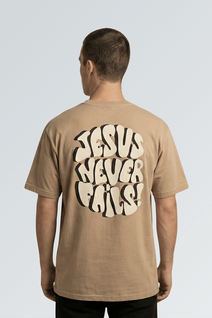 CAMISETA TRADICIONAL JESUS NEVER