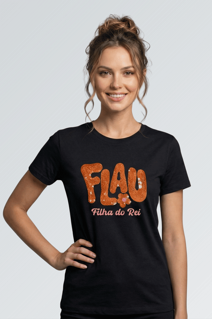 T-SHIRT FLAU FEMININA