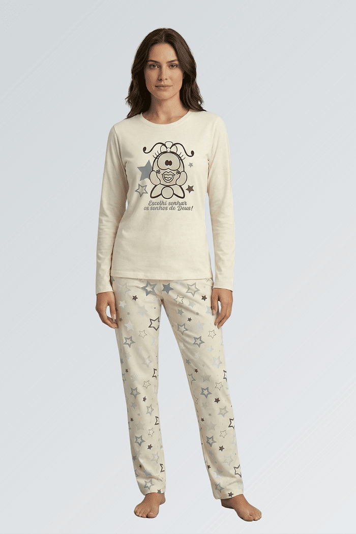 PIJAMA FEMININO OS SONHOS DE DEUS