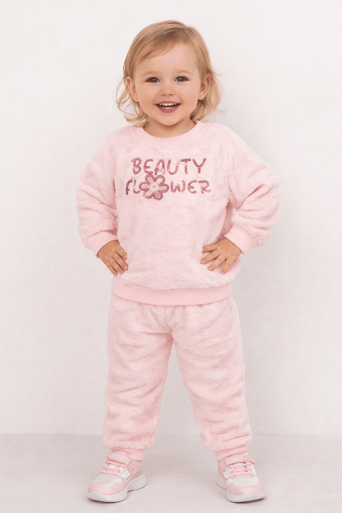 CONJ FEM TILEESUL CASACO E CALÇA EM PELO FLEECE