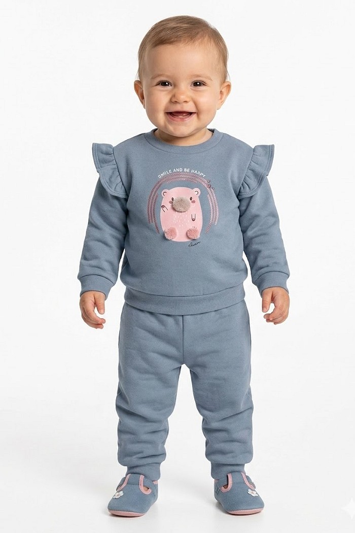 CONJUNTO FEMININO INFANTIL (GR PB/GB) - 211682