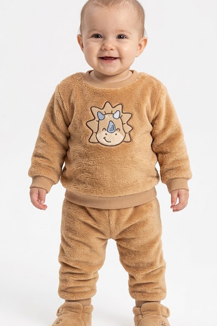 CONJ TILEESUL MAS CASACO E CALÇA PELO DINO