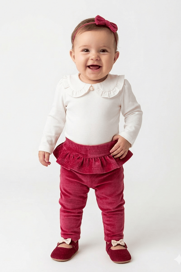 CONJ ANGERO BODY SUEDINE COM GOLA E CALÇA VELUDO